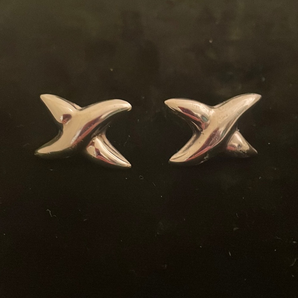 Sterling Earrings Vintage c. 1980s